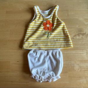 Healthtex Baby Vintage Outfit Stripe floral